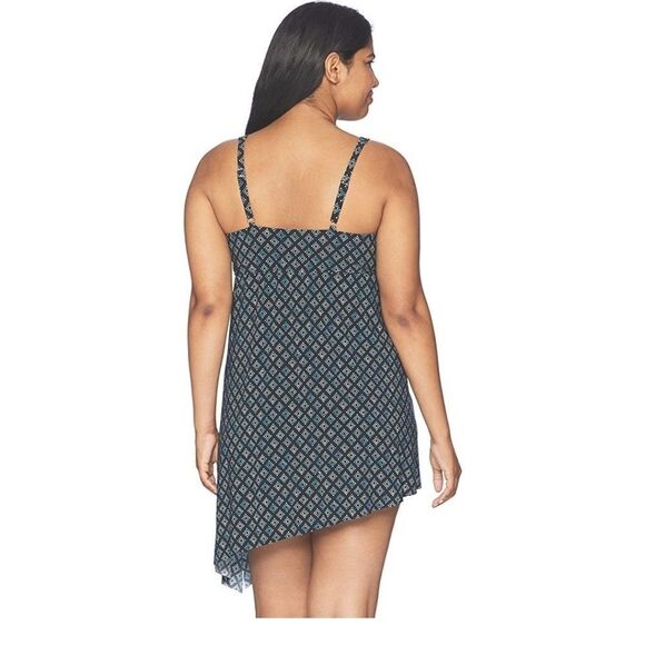 Coastal Blue  Longline Tankini - Picture 2 of 8